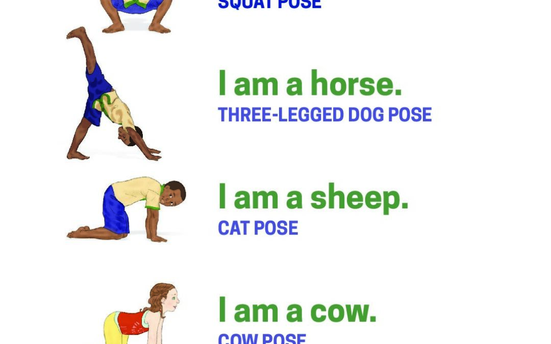 Farm Animals Yoga (+ Printable Poster) | Kids Yoga Stories